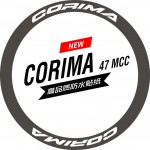Road Bicycle Wheels Rim Decal Stickers for CORIMA 47 mcc